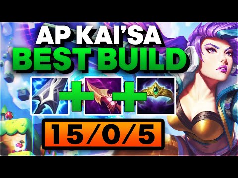 Dominating with the busted new AP Kai'Sa build - AP Kai'Sa Gameplay