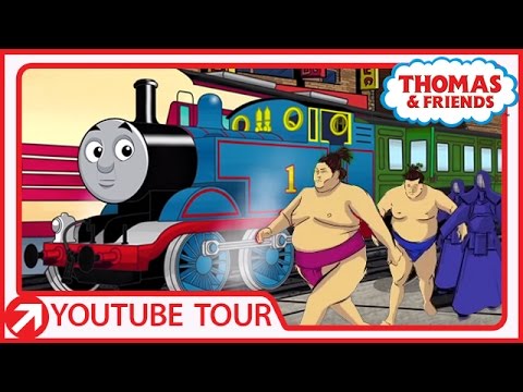 Thomas Travels to Japan | YouTube World Tour | Thomas & Friends - Kids TV Series, Kingdom Kids Zone - Thomas & Friends