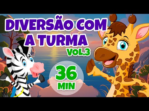Diversão com a Turma Vol. 3 - Giramille 36 min | Desenho Animado Musical