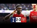 Tottenham vs Arsenal (2-3) Highlights: Saka, Havertz Goals & Hojbjerg Own Goal