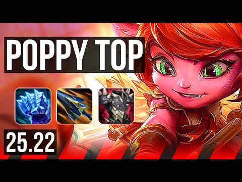 POPPY vs FIORA (TOP) | 13/3/13, Godlike | EUW Master | 25.22