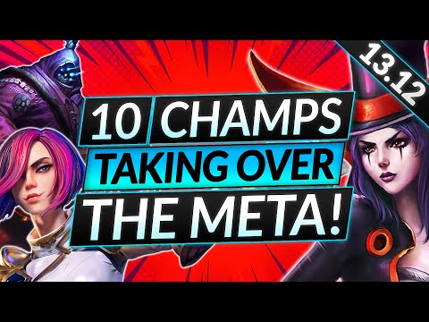 These 10 Champs WILL GET NERFED in 13.13 - Best Picks ABUSE IN RANKED - LoL Meta Guide (13.12)