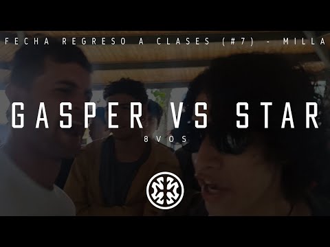 GASPER VS STAR | FECHA REGRESO A CLASES (#7) | 8vos | Intelecto Battles