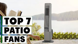 7 Best Weather-Resistant Patio Fans for Any Climate