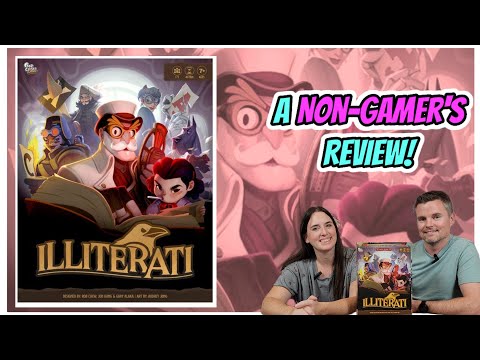Illiterati - A Non-Gamer's Review! @gapclosergames13 | Love 2 Hate #boardgames Reviews