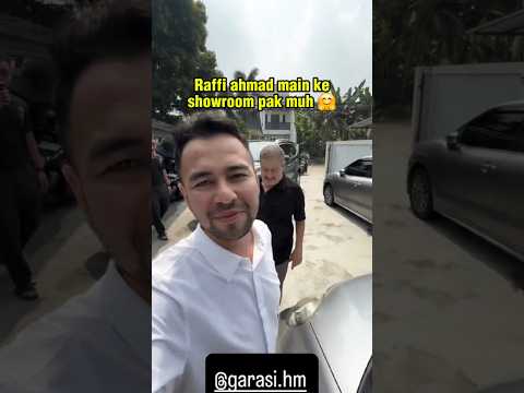 Raffi Ahmad visited Pak Muh's showroom 🤗 #fadiljaidi #pakmuh #raffiahmad #kakyislam #iduladha