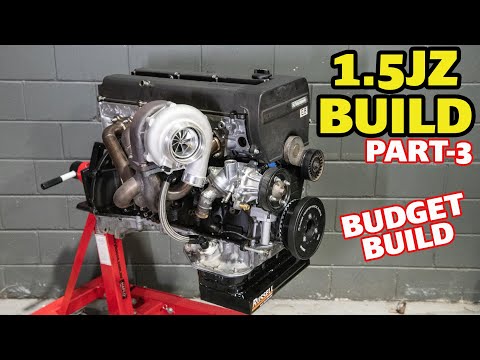 Carnage - Building a New 2JZ Engine for Trolvo - Part-3 ( 1.5JZ Build)