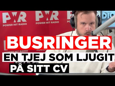 BUSRINGNING - HAR LJUGIT PÅ SITT CV