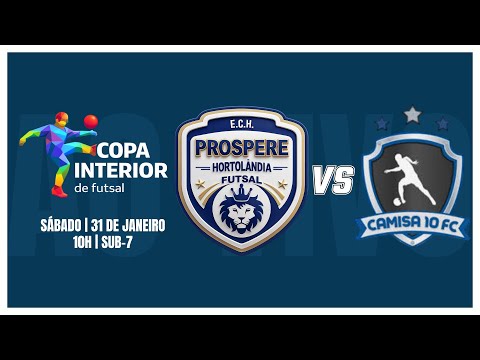 HORTOLÂNDIA X CAMISA 10 - COPA INTERIOR DE FUTSAL - SUB-7