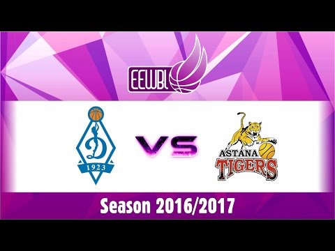Dynamo Moscow vs Astana Tigers - EEWBL 25.09.16. Riga