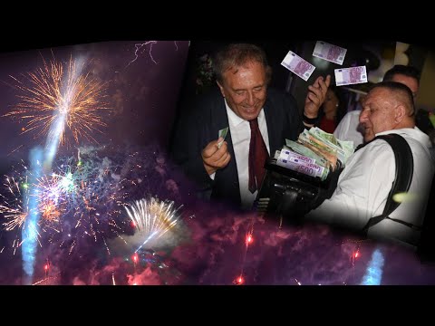 VELIČANSTVENI VATROMET KOD MILENKA STECO