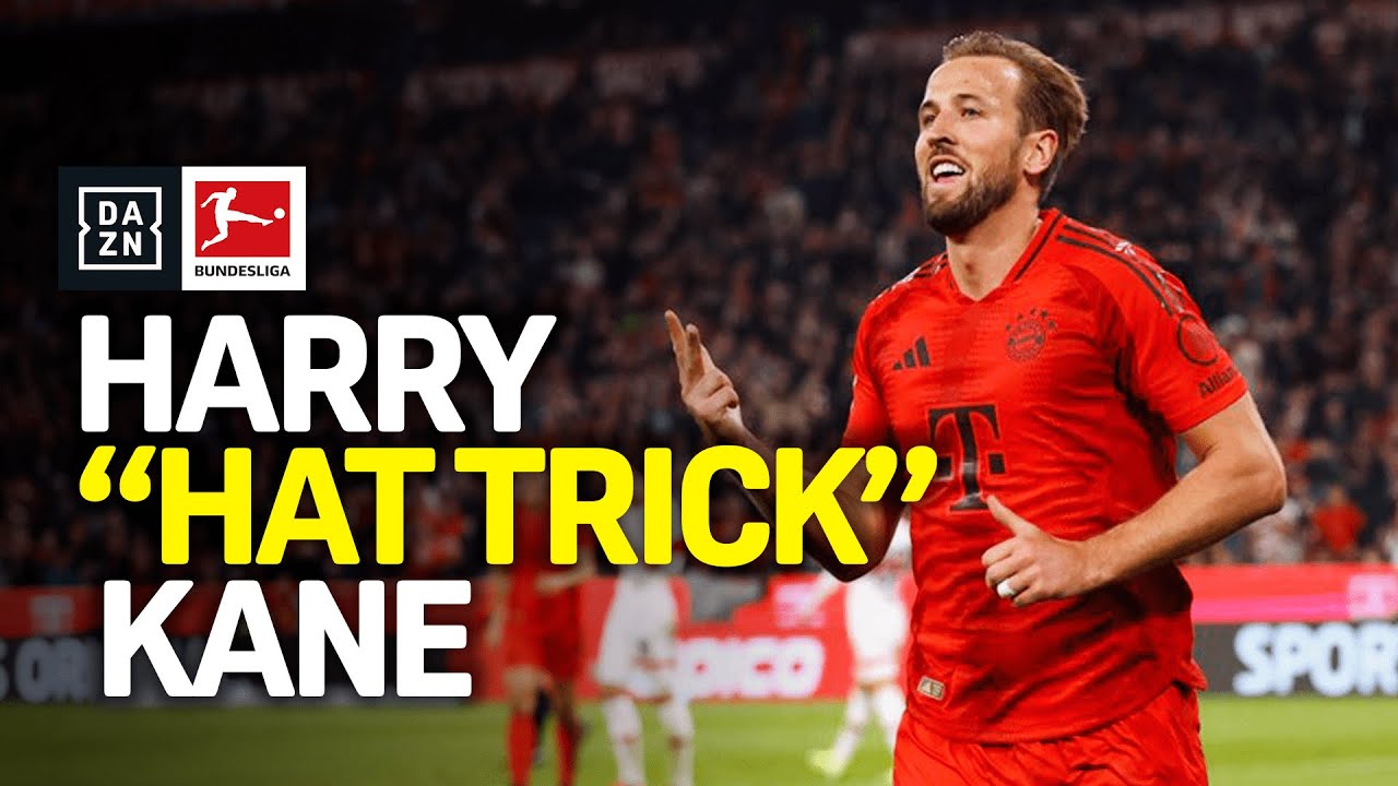 All Harry Kane Bundesliga Hat Tricks So Far