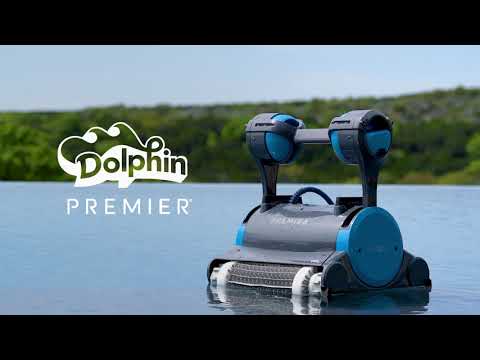 Dolphin Premier Automatic Robotic Pool Cleaner from Maytronics - World's Most Advanced Pool Robot