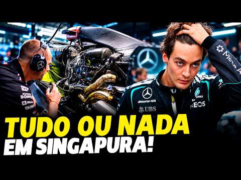 NOVAS INFORMAÇÕES REVELAM CORRIDA CONTRA O TEMPO DA MERCEDES PARA SALVAR RUSSELL | FÓRMULA 1