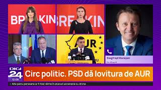 Siegfried Mureșan: PSD și AUR sunt deranjate de reformele lui Bolojan