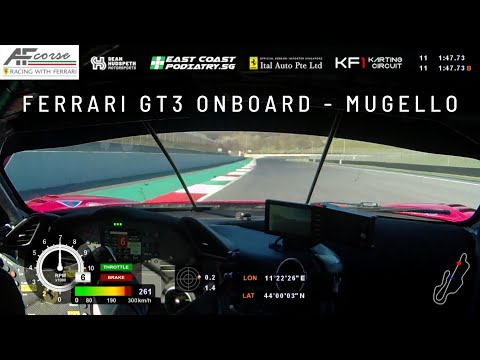 Ferrari 488 GT3 Evo Onboard - Mugello 2021