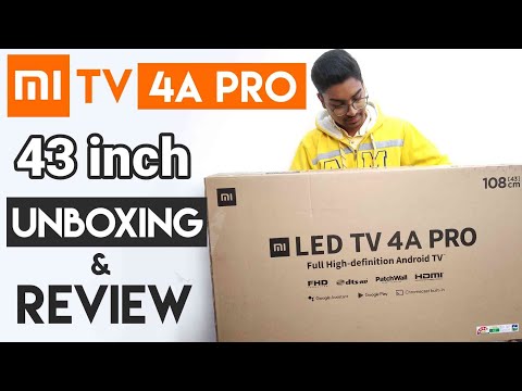 Unboxing of led tv