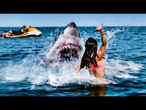 afbeelding SHARK BAIT International Trailer (2022) Shark Attack Horror
