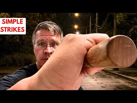 Thug Stopping Self Defense Strikes With A Short Stick