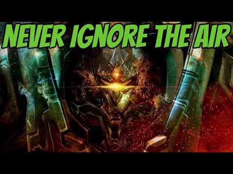 Fenix vs Karax in Full Air vs no anti air ground? what???? (Sc2 Direct Strike Commanders)