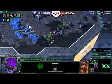 Bomber (T) vs Ostojiy (Z) G1 Red Bull Battlegrounds Austin Group C - Day 1