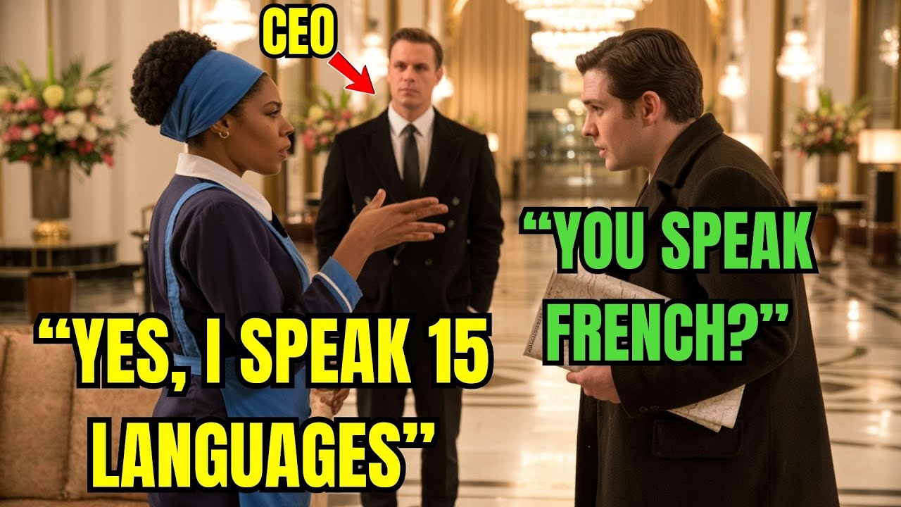 CEO Discovers His Cleaning Lady Speaks 15 Languages—What He Did Next Shocked the Whole Company