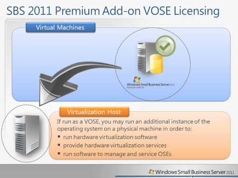 SBS 2011 Licensing - Virtualization Scenarios
