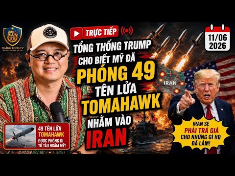 Trực tiếp: Tổng thống Trump cho biết Mỹ đã phóng 49 tên lửa Tomahawk nhằm vào Iran