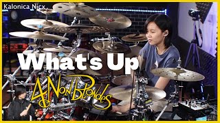 Download lagu 4 Non Blondes - What's Up || drum cover by KALONICA NICX mp3 Download lagu 4 Non Blondes - What's Up || drum cover by KALONICA NICX mp3