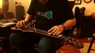 Video thumbnail for David Gilmour style Lap Steel Guitar - Gibson EH-125 1941 by Ian Litovich