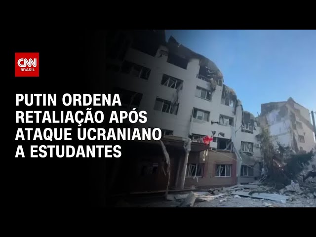 Putin ordena retaliação após ataque a dormitório estudantil com 16 mortos | AGORA CNN