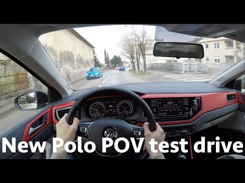 Volkswagen Polo Beats POV test drive in 4K - city, open road, highway