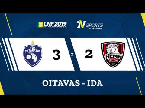 LNF2019 - Gols - Oitavas Ida - Foz Cataratas 3x2 Campo Mourão
