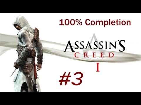 "Assassin's Creed 1", HD walkthrough (100% + Subtitles), Memory Block 3 - Garnier De Naplouse (Acre)