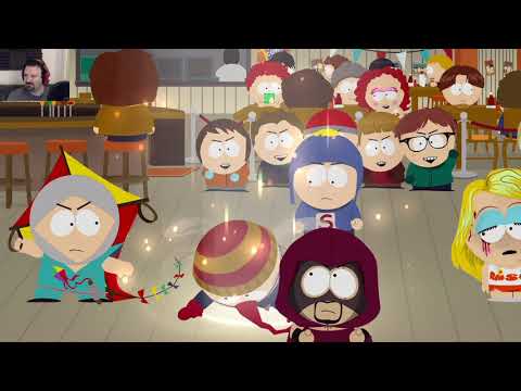 South Park: The Fractured But Whole playthrough pt51 - Overleveled Raisins Boss Fight! OOPS