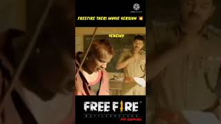 FREE FIRE THERI MOVIE VERSION 💥SOTHANAIGAL#freefire #shorts