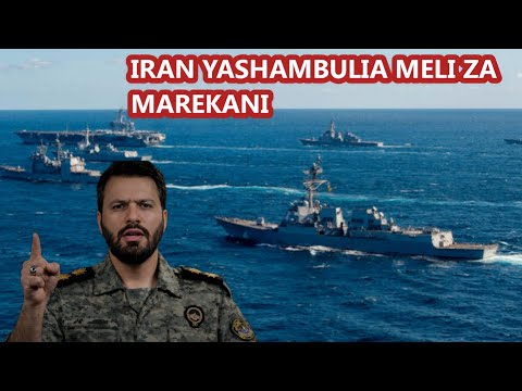 Kimenuka, Iran Yalipa Kisasi, Yazishambulia Meli za Marekani kwa Drone 