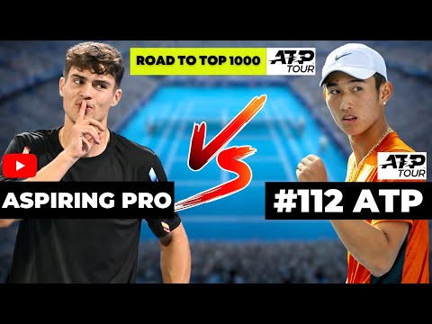 Can I Beat Tennis Prodigy & ATP #112 Jerry Shang ?!!
