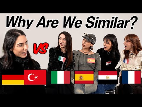 Turkish German Was Shocked By Word Similarity Between 6 Different Languages!! Why Are We So Similar?