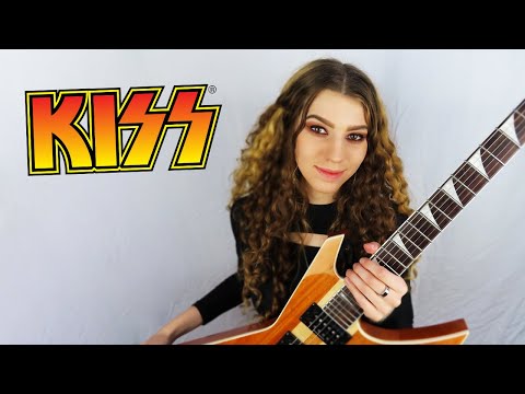 KISS - Love Gun (guitar cover + SOLO) | Sonia Anubis