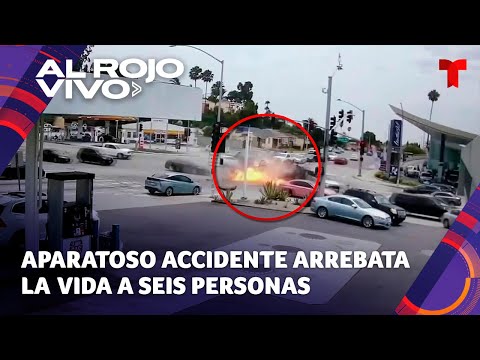 Accidente en California deja cinco adultos y un bebé muertos