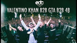4B & Good Times Ahead & Valentino Khan - Live @ EDC Orlando 201