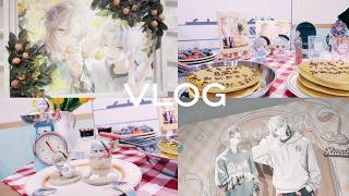 ♡vlog♡ChroNoiR8周年POP-UPにじさんじ購入品💘/表参道広告めぐり💟/葛葉2nd MINI ALBUM『Adamantite』発売CDフラゲ💿/葛葉・叶/クロノワ🎀