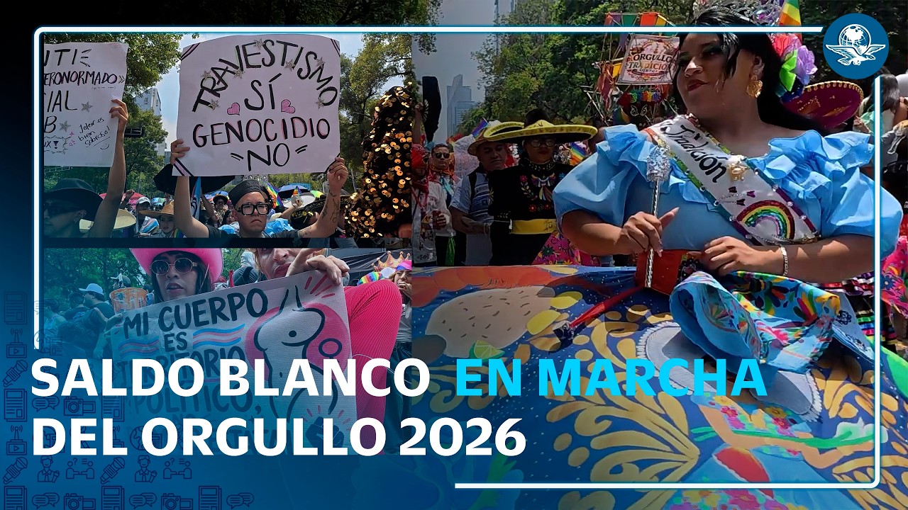 550 mil asistentes en la Marcha del Orgullo 2026 en CDMX; decomisan más de 600 bebidas alcohólicas