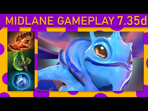⭐ Mikey Puck 20+ Kills! Mid Gameplay 7.35d - Dota 2 Top MMR