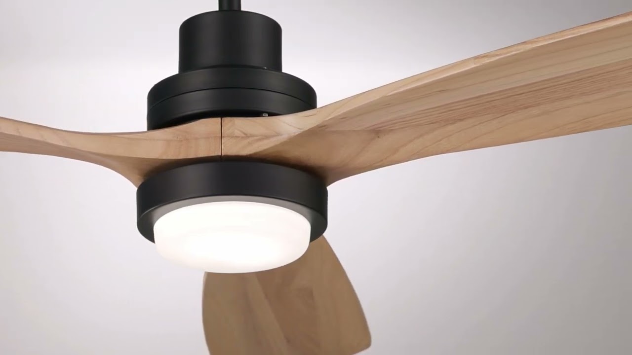 Video 1 Watch A Video About the 52 Casa Delta DC Matte Black Outdoor CCT LED Ceiling Fan with Remote