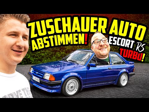 Zuschauer Auto ABSTIMMEN! - Ford Escort RS TURBO! - Marco löst sein Versprechen ein!