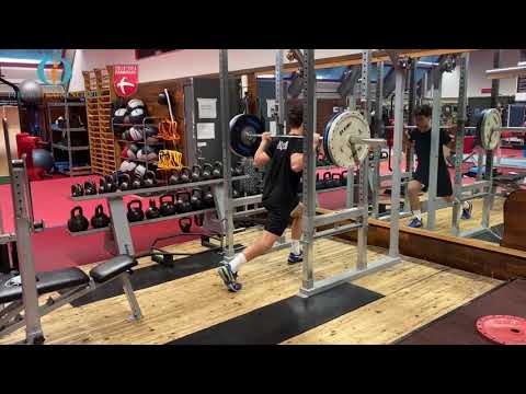 BB alternated back lunge