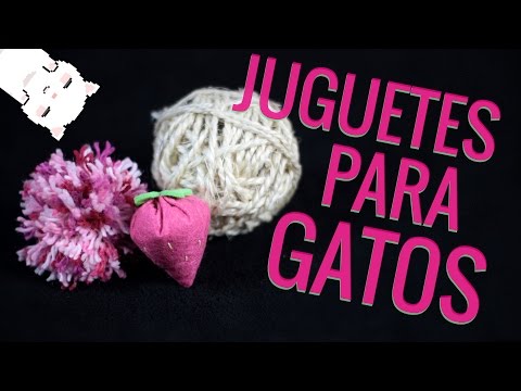 Juguetes para gatos DIY