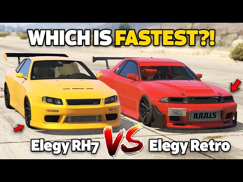 GTA 5 ONLINE - ELEGY RH7 VS ELEGY RETRO CUSTOM (WHICH IS FASTEST?)